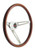 Steering Wheel GT Retro Wood Dark Finish GTP36-5459