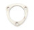 PYPES PERFORMANCE EXHAUST Collector Flange 3in Stainless Each PYPHVF13S