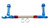 FRAGOLA #6 Fuel Line Kit 7/8-20 Dual Inlet 4150 FRG920002