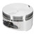 JE PISTONS SBC FORGED FT PISTON SET 4.165 BORE -4.3CC