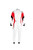 SPARCO COMP SUIT WHITE/RED X-LARGE / 2X-LARGE SCO001144B62BRNR