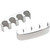 BILLET SPECIALTIES Plug Wire Separators 8.5mm 4 Wire Floating BSP69601