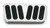 LOKAR 55-57 Chevy Billet Power Brake Pedal Pad w/rubber LOKBAG-6078