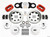 Front Disc Brake Kit Red HD 65-69 Mustang WIL140-11072-DR