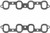 FEL-PRO SB2 Intake Gasket 1.40in x 1.90in .090in Thick FEL1237-4