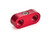 4AN - 4AN Hose Separator Red RHP730-04-04-3