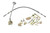 LOKAR 16in 4L60 Cable Operated Trans Shifter LOKCO4L60BM