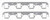 MR. GASKET Alum SBF Exhaust Gasket Rectangle Port MRG7410G