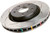 DBA 2012 Toyota 4Runner/11-12 FJ Cruiser Front Slotted 4000 Series Rotor - DBA42736S