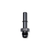 COLOR FITTINGS -8AN FLARE TO 5/16" QUICK CONNECT ADAPTER  - BLACK COFF2B-08-516-000-BL