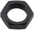 FRAGOLA Bulkhead Nut #16 Black  FRG492416-BL