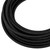 COLOR FITTINGS 4AN BRAIDED BLACK NYLON HOSE / LINE (E85 + RACE FUEL SAFE) - 10FT ROLL  - BLACK COFBNH-04-000-010-BL