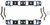 FEL-PRO Intake Gasket Set - SBF w/Steel Core FEL1262S-3