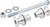 ALLSTAR PERFORMANCE 90/10 Shock Spacer Kit Steel ALL60149