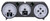 DAKOTA DIGITAL HDX DIRECT-FIT ANALOG GAUGE SYSTEMS FOR 1964-1965 CHEVELLE DDGHDX-64C-CVL-S