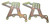 AFCO RACING PRODUCTS Q/C Upper Link Brackets Steel 1pr AFC20406