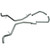 FLOWMASTER 59-64 Impala Crossmenber Back Exhaust Kit FLO817413