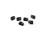 LOKAR T-CLAMP SINGLE PLACE, 3/8", 6 PIECES, BLACK LOK10-375-11
