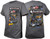 ALLSTAR PERFORMANCE T-Shirt Dark Gray Circle Track Small ALL99901S