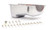 RACING POWER CO-PACKAGED 86-   SBC ALUM STOCK OIL PAN POLISHED RPCR8444