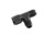 8AN Tee with Female Swivel on Run Black RHP828-08-2