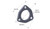 VIBRANT PERFORMANCE 3-Bolt Stainless Steel Exhaust Flange 3in. VIB1483S