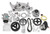 HOLLEY LS Mid-Mount Complete Engine Accessory System HLY20-185