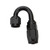 Reusable Hose End Black 180 Deg Elbow -16 ALL49386