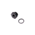 COLOR FITTINGS -8 AN ORB PLUG TO 1/8" NPT  - BLACK COFFPO-08-018-000-BL