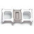 Victor Ram 23-Degree Intake Manifold Top for Small-Block Chevy EDE7073