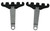 MOROSO Four Hole Wire Loom Kit Black MOR72183