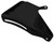 TRANS-DAPT BBC LWP Top Alternator Bracket Black TRA8518