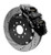 Front Disc Brake Kit Blk 97-13 Vette 14.00 Aero6 WIL140-15705-D