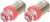 QUICKCAR RACING PRODUCTS LED Bulb Red Pair  QRP61-691