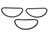 HOLLEY Air Cleaner Gaskets 3-Pack HLY108-71