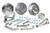MARCH PERFORMANCE SBC SERPENTINE CONV LOW COST CUSTOM SILVER KIT MPP22031-09