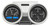 DAKOTA DIGITAL VHX SERIES DIRECT-FIT ANALOG GAUGE SYSTEMS FOR 1966-1967 CUTLASS DDGVHX-66O-CUT-K-B