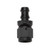 Pushlock Hose End Black Straight -12 ALL49415