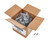 ALLSTAR PERFORMANCE 1/8in Alum Rivet Black 500pk 5/16in-3/8in ALL18195