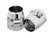 SPECTRE 3/8in Fuel Line Fitting Chrome SPE2268
