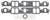 EDELBROCK Intake Gasket Set - 55-86 SBC EDE7201