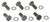 MOROSO 12 Pt Flywheel Bolts MOR38755