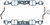 FEL-PRO SBC Intake Gasket Set 1.23in x  1.99in .060in FEL1204
