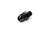 FRAGOLA Straight Adapter Fitting #6 x 1/8 MPT Black FRG481662-BL