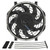 DERALE 9in Tornado Electric Fan w/Standard  Mounting Kit DER16619