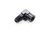 AEROQUIP 1/4in 90 Deg Elbow Female/Male Black AERFCM5148