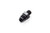 AEROQUIP Str Alum #6 Flare 1/8in Black AERFCM5003