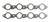 Exhaust Header Gasket Set GM LS1 97-04 CAGC15568HT