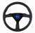 Steering Wheel 13.75in Wrapped w/Blue GRT626