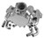 GM LT1 Water Pump Chrome  TFS1362A